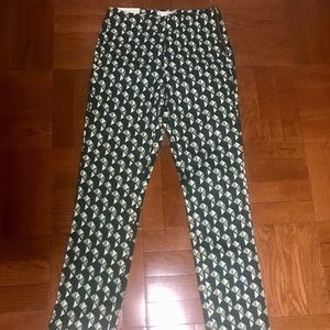 NWT High-Waisted Skinny Leg Ankle-Length Slacks